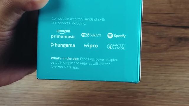 آنباکس و بررسی Amazon Echo Pop بلندگوی هوشمند