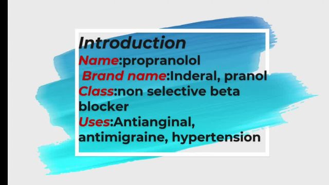 همه چیز راجع به پروپرانولول propranolol از دوز مصرفی، عملکرد و تاثیر آن