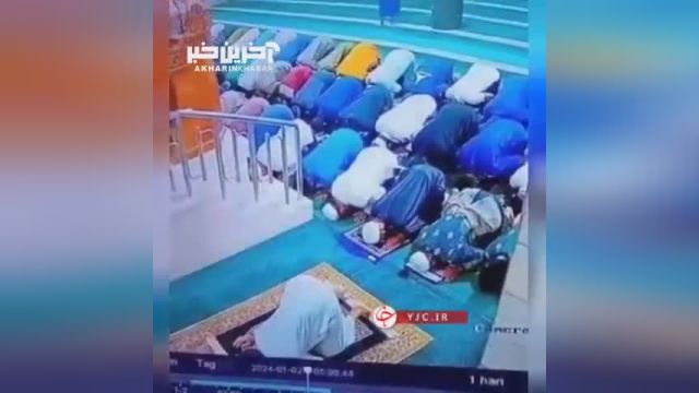 درگذشت امام جماعت مسجدی در اندونزی هنگام سجده