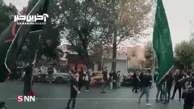 قافله بنی اسد در خیابان های تهران
