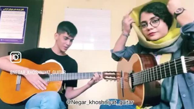 اجرای نشکن دلمو محسن یگانه با دونوازی گیتار