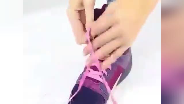 گره کردن سریع بند کفش