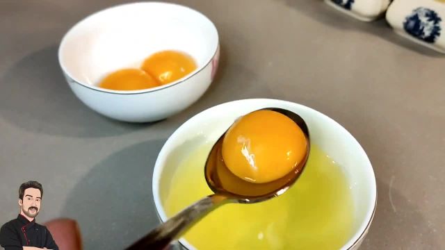 آموزش یک دسر خوشمزه و ساده با تخم مرغ و شیر (بدون قند)