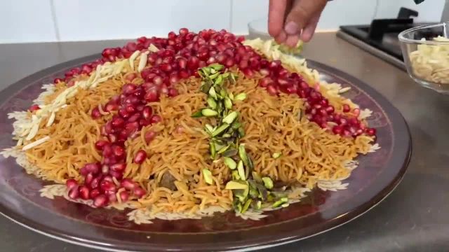 طرز تهیه ياقوت پلو غذای خوشمزه و مجلسی افغانی به صورت مرحله به مرحله