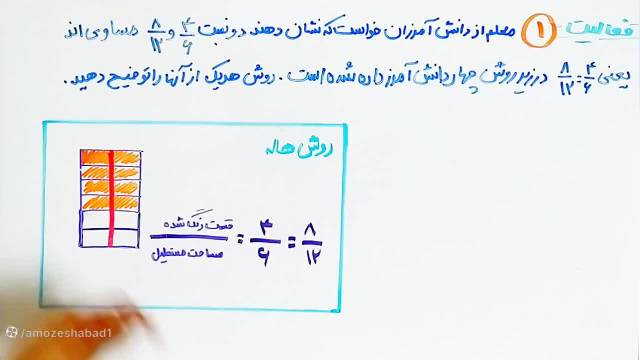 آموزش و حل ریاضی کلاس پنجم ابتدایی صفحه /53