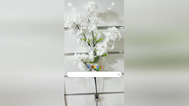 لیست شکوفه مصنوعی به رنگ بندی سفید پخش از فروشگاه ملی
