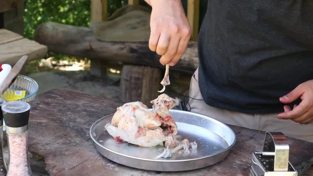 آموزش ماکارونی سفید با مرغ و سس گریوی خوشمزه و مخصوص