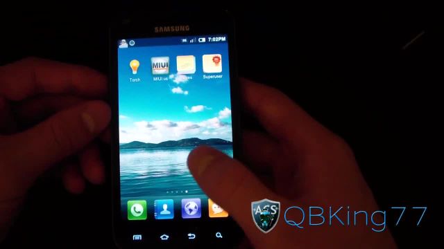 بررسی رام رسمی MIUI در Samsung Epic 4G Touch