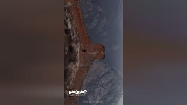 تجربه‌ای فوق‌العاده: پرواز عقاب مازندران بر فراز قلعه کنگلو