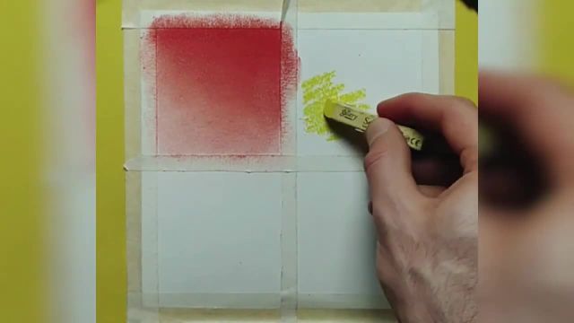 آموزش نقاشی منظره با مداد رنگی