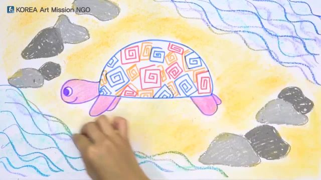 آموزش نقاشی برای کودکان - درس 8 : طراحی و رنگ‌ آمیزی با ابزارهای جدید