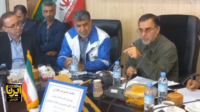 انتقاد استاندار مازندران از مدیران استانی به‌ دلیل حجم خسارات سیل