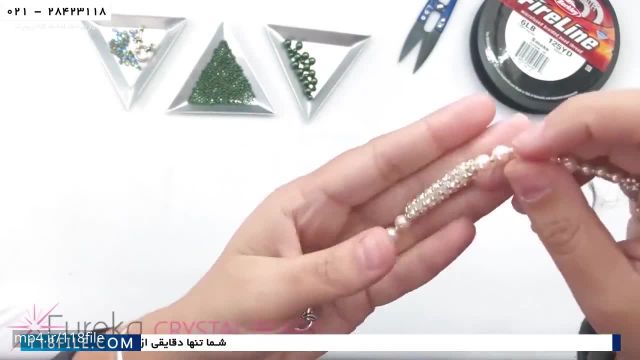 ویدئو آموزشی برای طرز ساخت دستبند با مهره