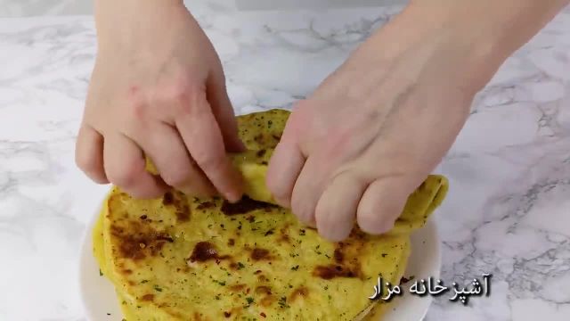 آموزش چپاتی کچالو نرم و خوشمزه با دستور ساده صبحانه افغانی متفاوت