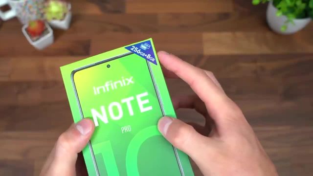 آنباکس و بررسی Infinix Note 10 Pro