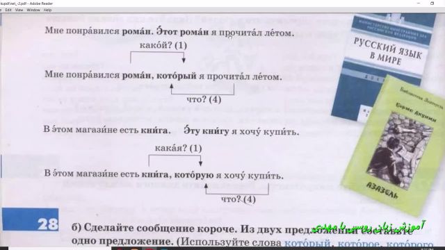 آموزش زبان روسی با کتاب راه روسیه - جلسه 59 (صفحه 66)