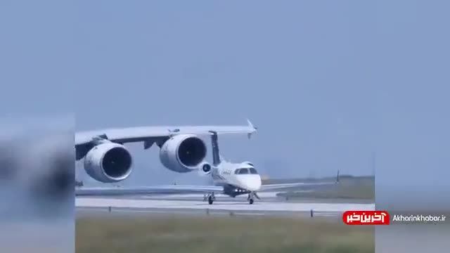 فیل و فنجان هواپیماها در یک قاب!