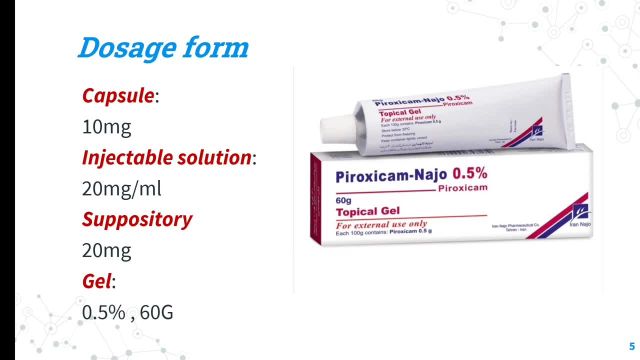 هر انچه باید در مورد پیروکسیکام piroxicam بدانید! | مسکنی برای کمر درد و گرفتگی عضلات!