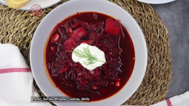 آموزش سوپ لبو اوکراینی