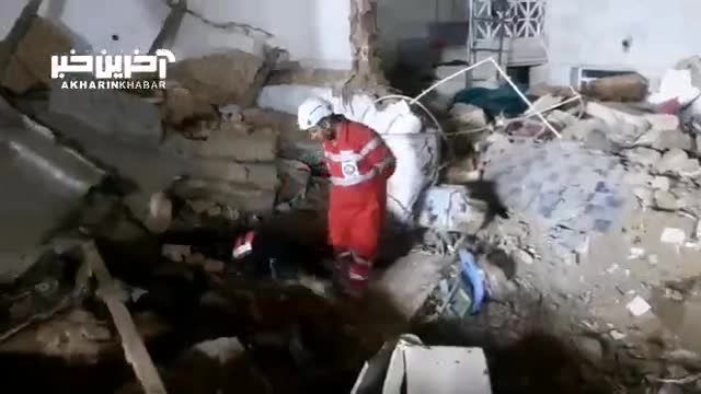 حادثه ریزش ساختمان مسکونی در ملارد