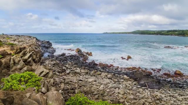 8 ساعت صدای امواج آبی ملایم اقیانوس برای خواب | ویدیوی مناظر طبیعی طبیعت