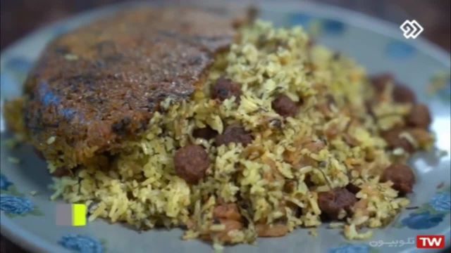 طرز تهیه کلم پلو شیرازی مجلسی و خوشمزه با گوشت قلقلی غذای ایرانی اصیل