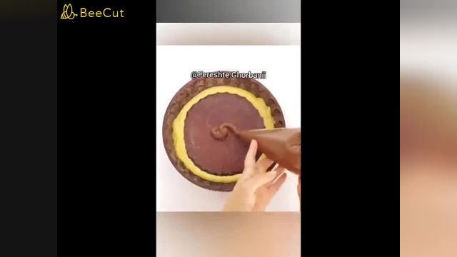 آموزش تارت کیکی مرمری بسیار خوشمزه (کیک 2 رنگ)