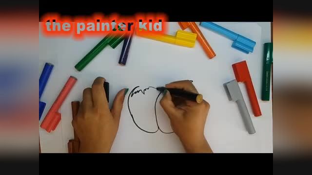 راهنمایی رنگ‌ آمیزی و نقاشی توت فرنگی برای کودکان
