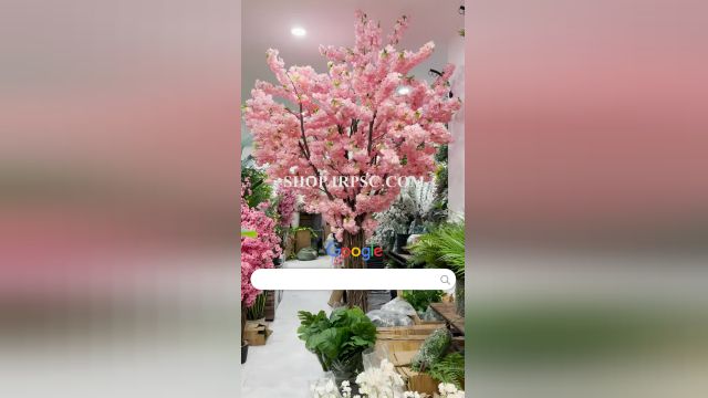 لیست درختچه مصنوعی شکوفه سایز بزرگ |فروشگاه ملی