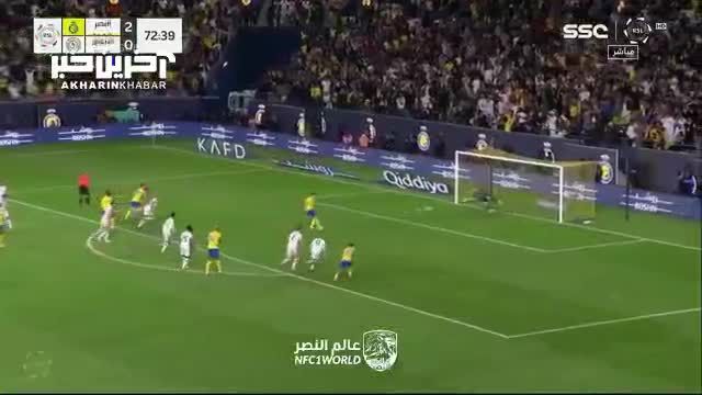 گلزنی حماسی رونالدو برای النصر در دیدار امشب مقابل الاتفاق