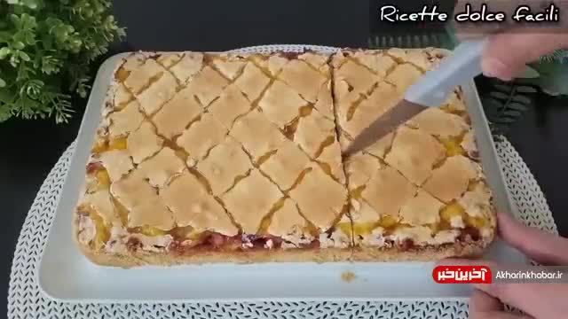 طرز تهیه کیک با مربای آلبالو | فیلم