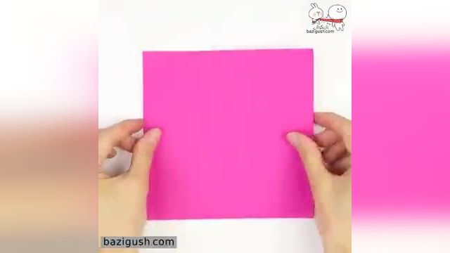 آموزش سریع ساخت فرفره کاغذی