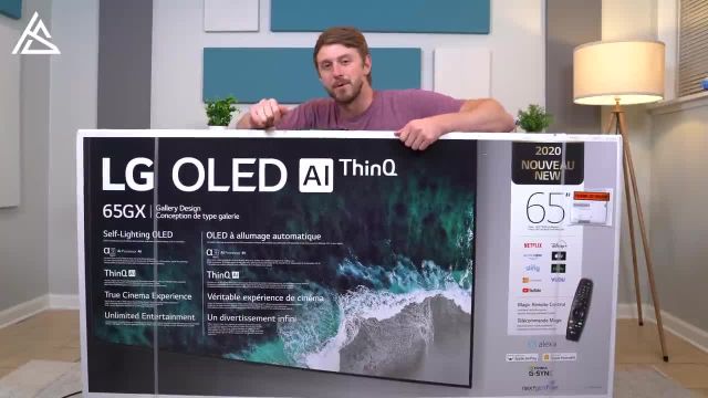 آنباکس و بررسی LG GX OLED 4K TV (2020)