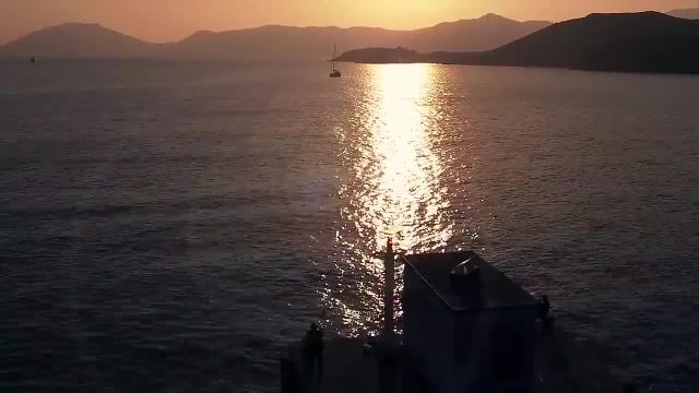 ویدیوی طلوع خورشید فوق العاده جذاب و دیدنی | فیلم پهپاد لحظه طلوع خورشید