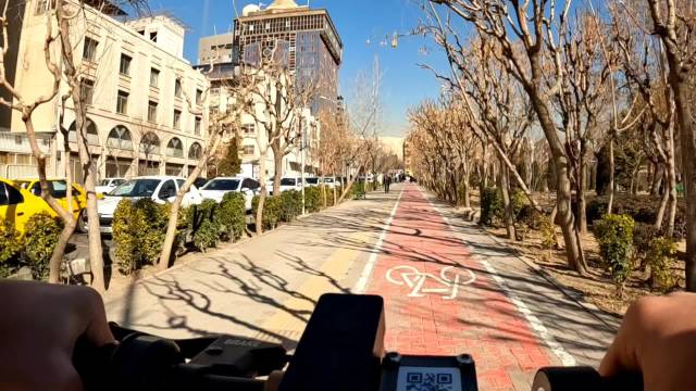 سواری با اسکوتر برقی در شهر تهران (3-1)