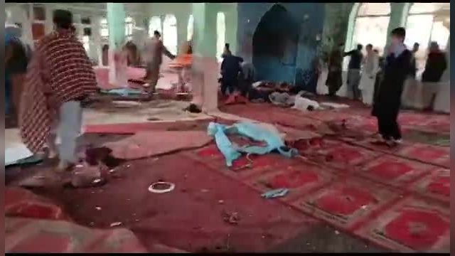انفجار در مسجد امام زمان (عج) در شهر پلخمری افغانستان