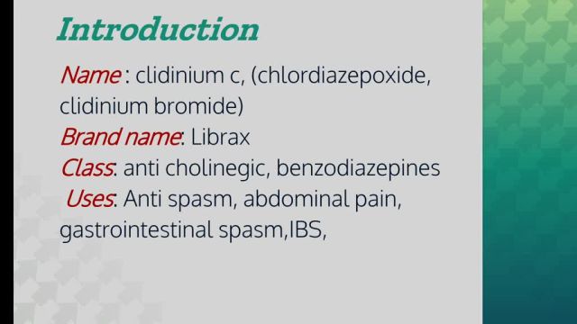 هر آنچه باید در مورد کلیدینیوم سی clidinium C بدانید!| داروی اسپاسم های گوارشی و دردهای شکمی!!