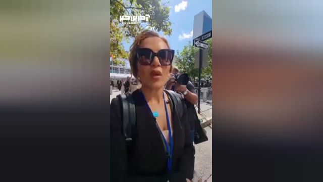 برخورد خبرنگار ایرانی با کارکنان شبکه فارسی زبان اینترنشنال