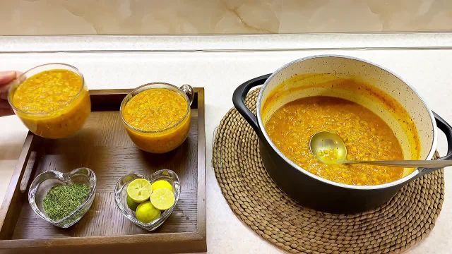 طرز پخت سوپ دال عدس خوشمزه و مقوی به روش سنتی و قدیمی