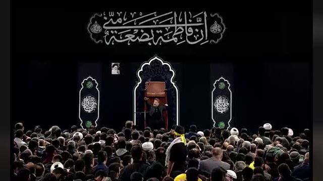 مرثیه‌خوانی شگفت‌انگیز سعید حدادیان در حسینیه امام خمینی(ره)