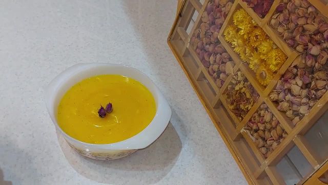 طرز تهیه مسقطی کاسه ای دسر خوشمزه ایرانی مرحله به مرحله
