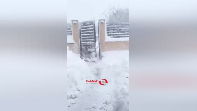 کولاک بی سابقه برف در بلغارستان