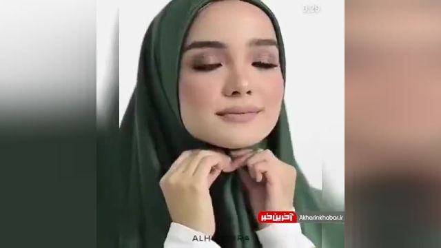 آموزش بستن روسری لاکچری با حجاب به روش مدلینگ ها