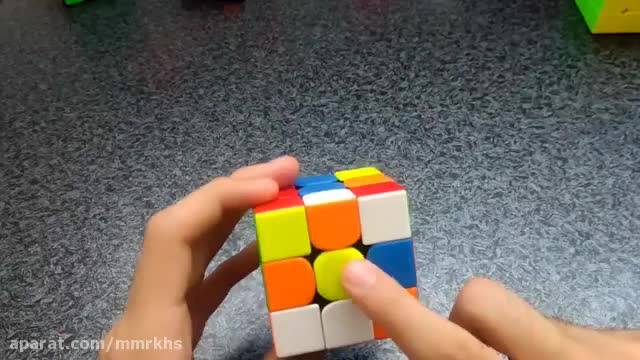 آموزش ساده ترین روش حل مکعب روبیک 3×3