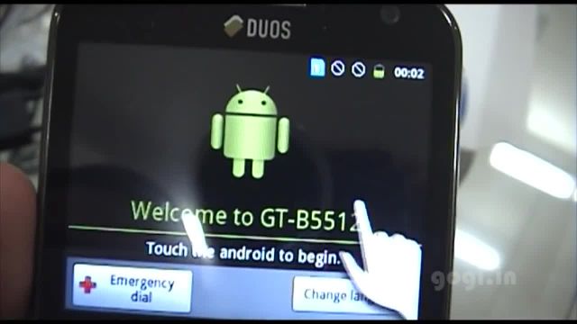 آنباکس و بررسی Samsung Galaxy Y Pro Duos B5512