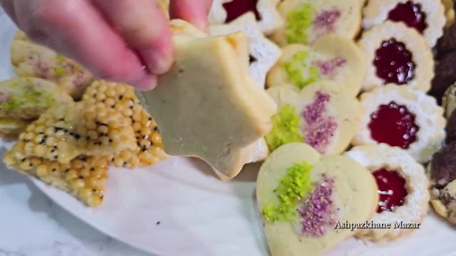 کلچه عیدی افغانی با یک خمیر ساده + شش مدل دلپذیر
