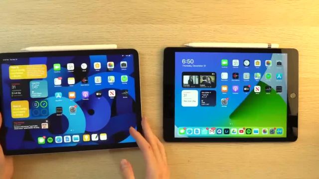 بررسی و مقایسه iPad Air 4 با iPad 8th