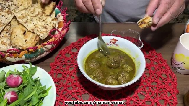 طرز تهیه کوفته کاشانی فوق العاده خوشمزه غذای سنتی ایرانی با دستور ساده