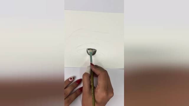 آموزش نقاشی-طراحی چشم و ابرو