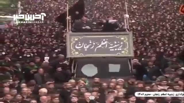 هم‌نوایی زنجانی‌ها با زینب کبری در «یوم‌الزینب»